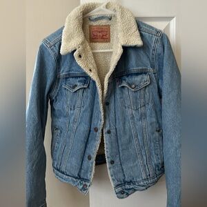 LEVI SHERPA TRUCKER JACKET